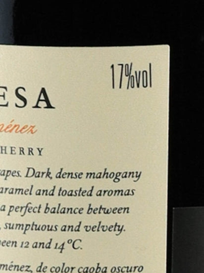Romate Pedro Ximénez Duquesa