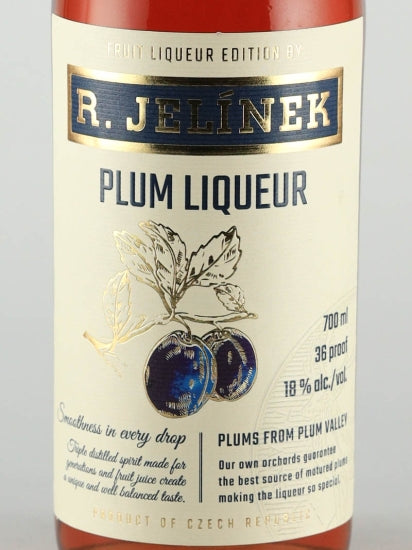 R. Jelinek Plum Liqueur