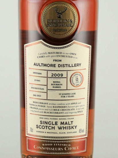 Connoisseur's Choice Wood Finish Old Malt Cask Aultmore 13 Year Old 2009