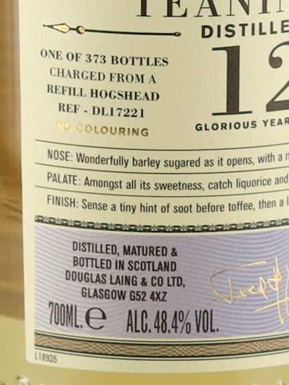 Old Particular Teaninich 12 Year Old 2010