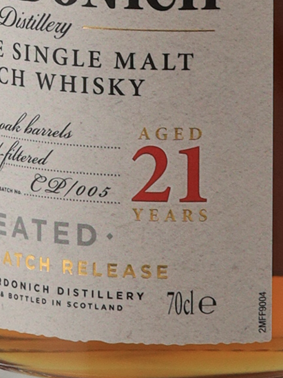 Caperdonich Peated 21 Year Old Batch 5