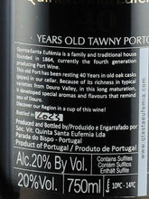 Load image into Gallery viewer, Quinta de Santa Eufemia Tawny 40 Year Old