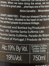 Load image into Gallery viewer, Quinta de Santa Eufemia Vintage 2017