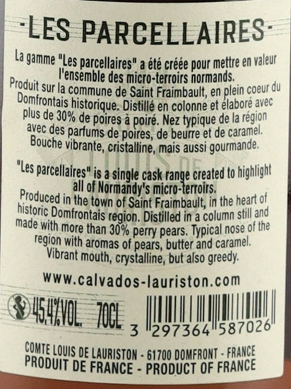 Louis De Lauriston Parcelaire 1995 Single Cask #3