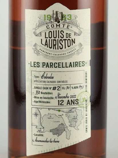 Louis De Lauriston Parcelaire 12 Year Old Single Cask #2