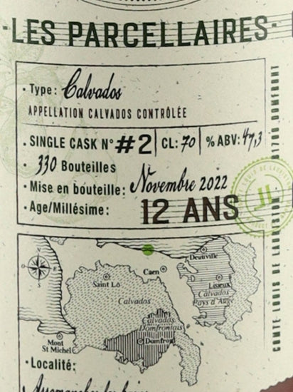 Louis De Lauriston Parcelaire 12 Year Old Single Cask #2