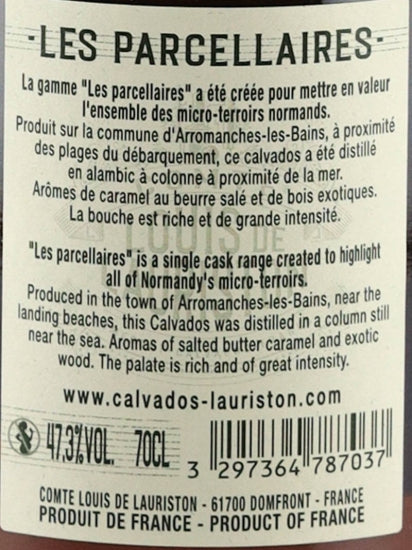 Louis De Lauriston Parcelaire 12 Year Old Single Cask #2