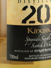 Load image into Gallery viewer, Kingsbury Gold Strathmill 12 Year Old 2011