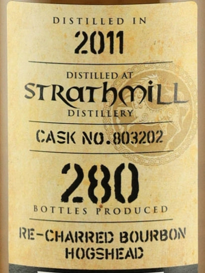 Kingsbury Gold Strathmill 12 Year Old 2011