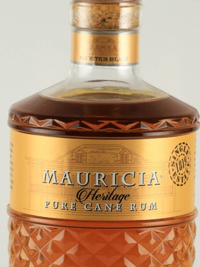 Mauricia Pure Cane Rum Héritage