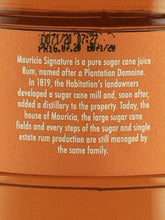 Load image into Gallery viewer, Mauricia Pure Cane Rum Senatur