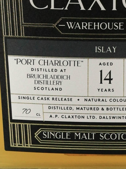 Claxton's Port Charlotte 14 Year Old 2008