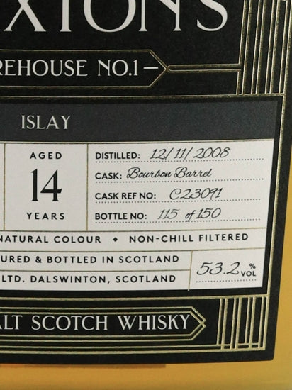 Claxton's Port Charlotte 14 Year Old 2008
