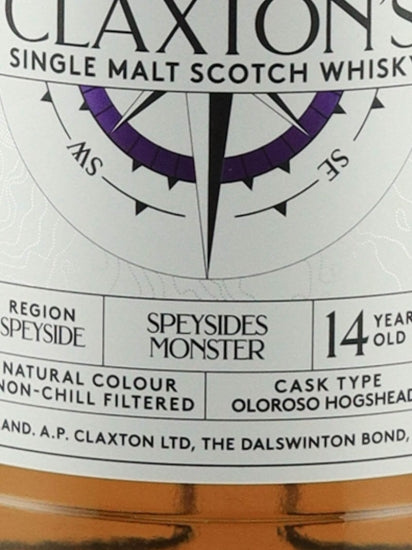 Claxton's Exploration Speyside Monster 14 Year Old 2009