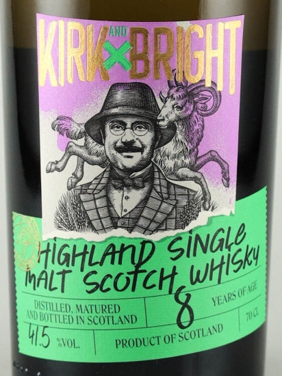 Kirk & Bright 8 Year Old Single Malt