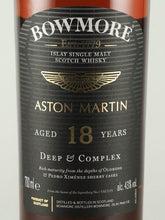 Load image into Gallery viewer, Bowmore 18 Year Old Deep &amp; Complex Aston Martin Edition #9