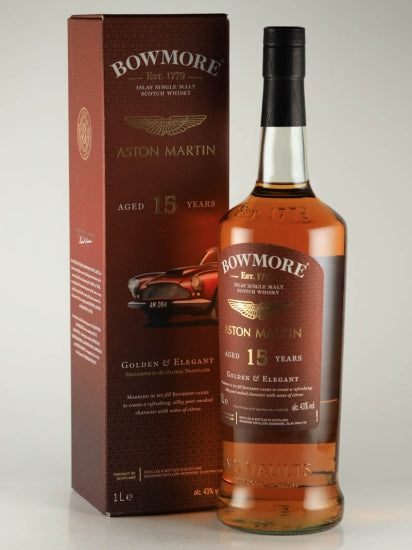 Bowmore 15 Year Old Golden & Elegant Aston Martin Edition #8 1L