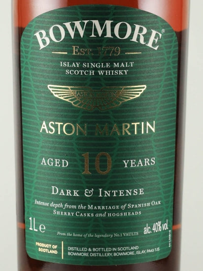 Bowmore 10 Year Old Dark & Intense Aston Martin Edition #7 1L