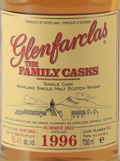 Glenfarclas Family Cask 1996/2022 55.4%
