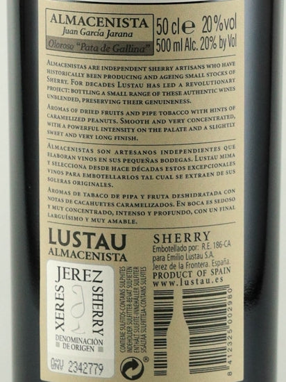 Lustau Almacenista Oloroso Pata de Gallina 500ml