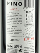 Load image into Gallery viewer, Lustau En Rama Fino de Jerez 2021 500ml