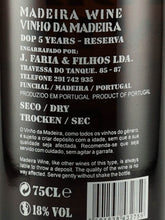 Load image into Gallery viewer, Faria e Filhos Madeira Seco 5 Year Old