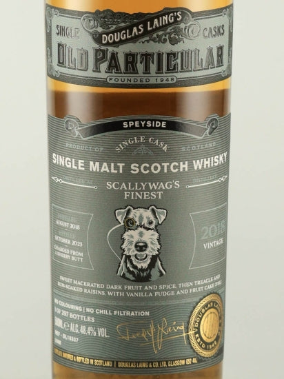Old Particular Scallywags Finest 2018 500ml