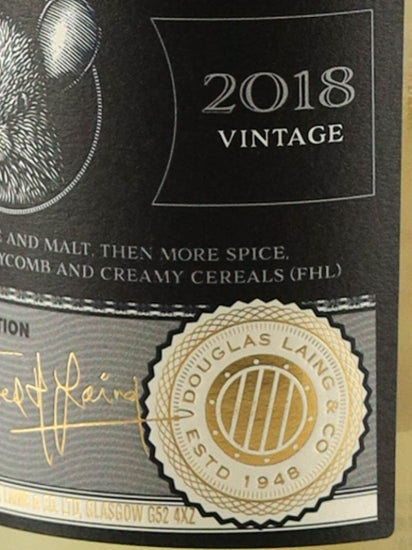 Old Particular Timorous Beastie's Finest 5 Years Old 2018 500ml