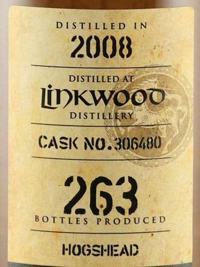 Kingsbury Gold Linkwood 14 Years Old 2008