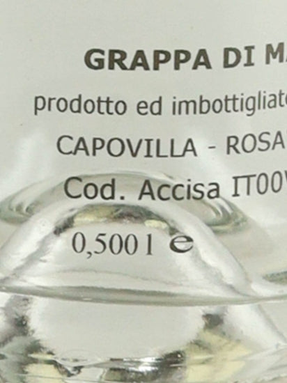 Podere Pradarolo Grappa Vei Bianco Antico