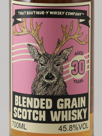 Boutique Whisky Buffet Blended Grain Whisky 30 Years Old