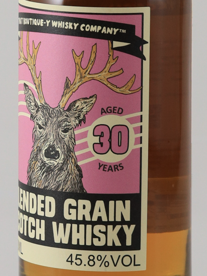 Boutique Whisky Buffet Blended Grain Whisky 30 Years Old