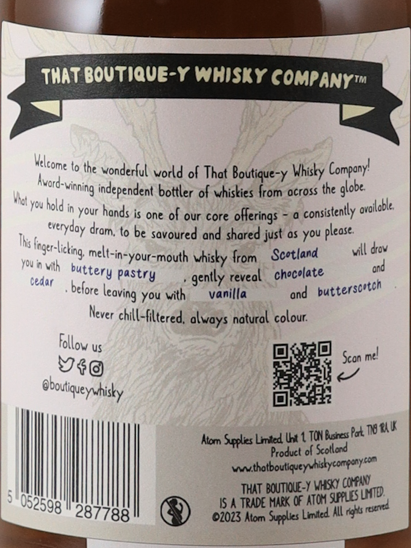 Boutique Whisky Buffet Blended Grain Whisky 30 Years Old