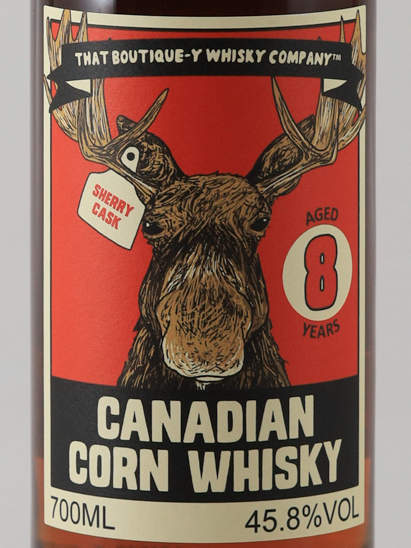 Boutique Whisky Buffet Canadian Corn Whisky 8 Years Old