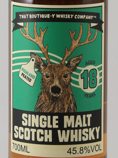 Boutique Whisky Buffet Highland Single Malt 18 Years Old