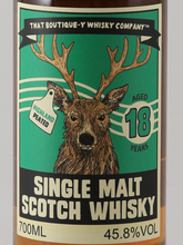 Load image into Gallery viewer, Boutique Whisky Buffet Highland Single Malt 18 Years Old