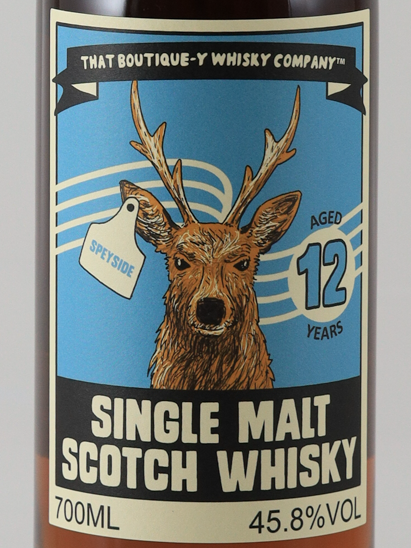 Boutique Whisky Buffet Speyside Single Malt 12 Years Old
