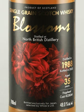 Load image into Gallery viewer, Blossoms North British 35 Years Old 1988