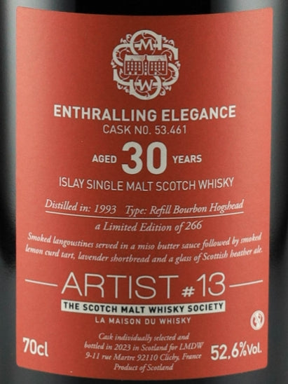 LMDW Artist Enthralling Elegance 30 Years Old 1993 for SMWS
