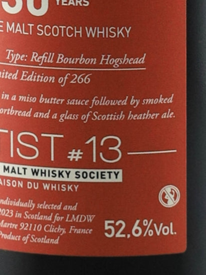 LMDW Artist Enthralling Elegance 30 Years Old 1993 for SMWS