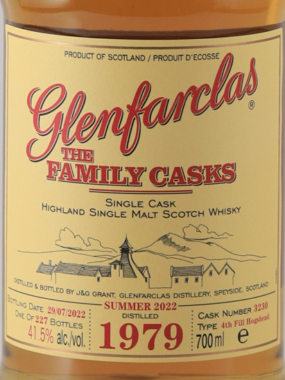 Glenfarclas Family Cask 1979/2022