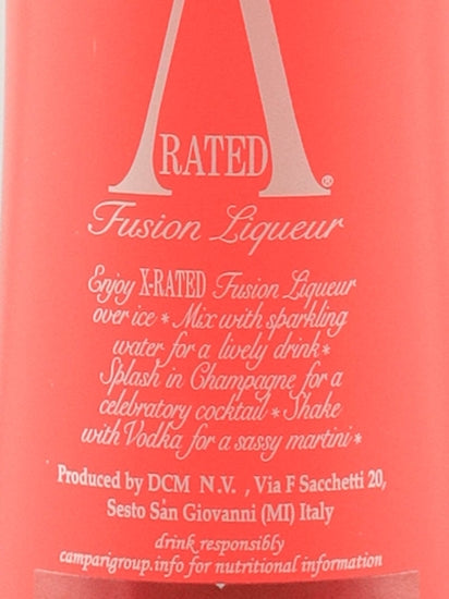 X Rated 375ml