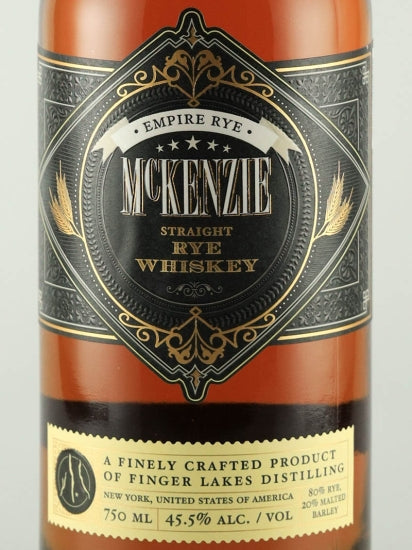 Finger Lakes McKenzie Straight Rye