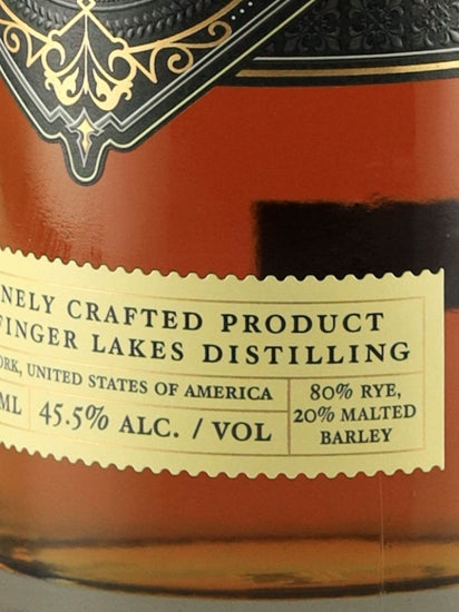 Finger Lakes McKenzie Straight Rye