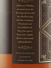Load image into Gallery viewer, Finger Lakes McKenzie Straight Bourbon
