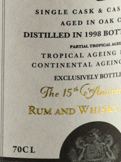 Bristol Classic Rum Caroni 1998/2022