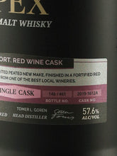 Load image into Gallery viewer, M&amp;H Apex Peated Fortified Red Wine Cask