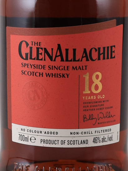 Glenallachie 18 Years Old New Label