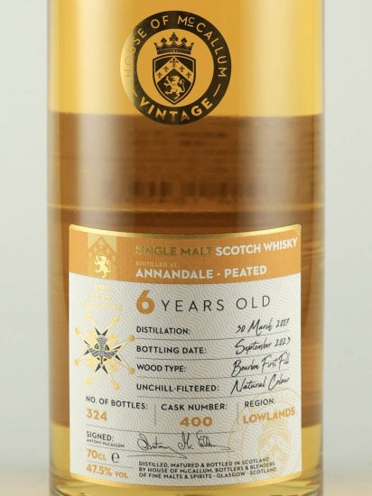 House of McCallum Annandale 6 Years Old 2017