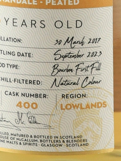 House of McCallum Annandale 6 Years Old 2017